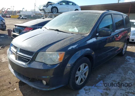 2012 Dodge Grand Caravan Crew из США, поврежденный, VIN 2C4RDGDG8CR179541